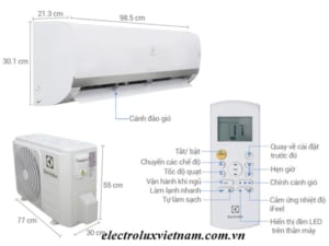 Các mẫu máy lạnh Electrolux công suất dưới 10000 BTU