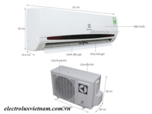 Các mẫu máy lạnh electrolux công suất dưới 1-1.5 HP