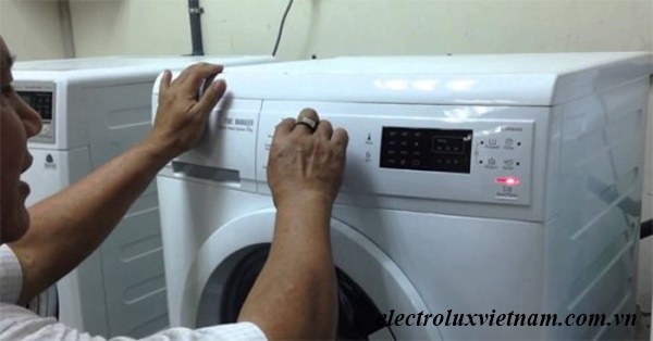 sử dụng máy giặt Electrolux