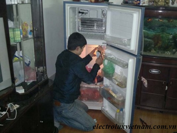 một số lỗi hỏng ở tủ lạnh Electrolux