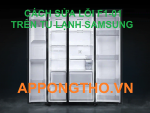 Cảm biến nhiệt độ ngăn đônghỏng tủ lạnh Samsung lỗi F1-01