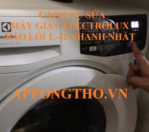 Lỗi E-42 máy giặt Electrolux là gì?