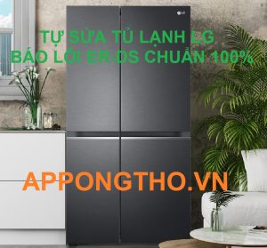 Lỗi ER-DS tủ lạnh LG có thể tự sửa chữa được không?