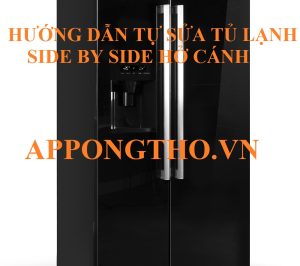 Tủ lạnh Electrolux Side by side Bị ở cánh Sửa đơn giản